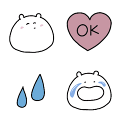 ゆるっとだるっと白い生き物 3