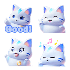 新亞特蘭貓 - 阿斯Asi ( 表情貼 )