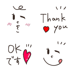 everyday one word greeting feeling emoji