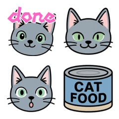 อีโมจิของโนเอล แมวรัสเซียนบลู