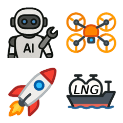 Stock Market & Economic News Emoji Set