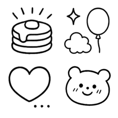 超シンプル絵文字セット➂