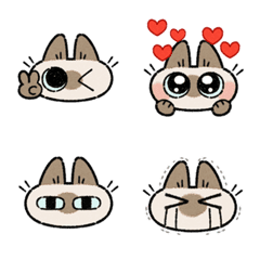 シャム猫あずきさん絵文字３