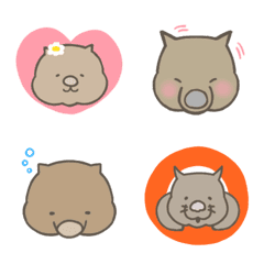 Chubby Wombat Emoji 2
