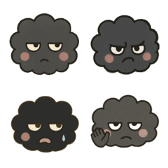 Black Watabokko Emoji