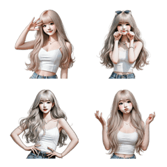 girl group 45 emoji