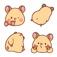 Daily Emoji of Lee's hamster