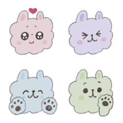 カラフルな犬たち♡