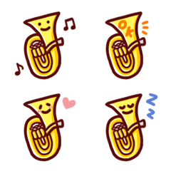 チューバ・ユーフォニウムの絵文字【楽器】
