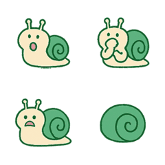 かわいいカタツムリ！（緑）