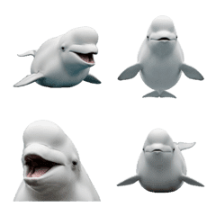 beluga whale Emoji