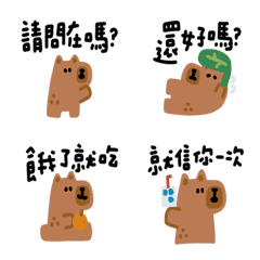 Daily life of lazy little capybara3