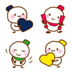 ゆきだるまくんの日常　絵文字
