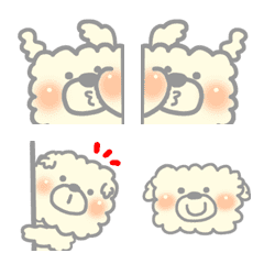 Square cotton candy dog