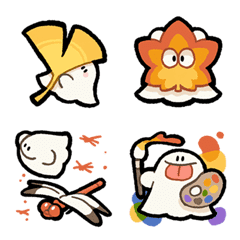 おおらかおばけ[秋] - LINE絵文字 | LINE STORE