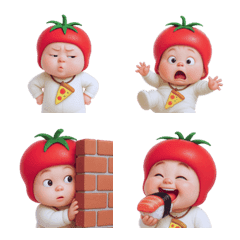 番茄嬰兒表情符號