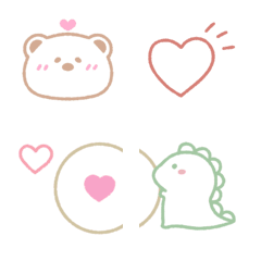 Doodles Line Drawing Emoji