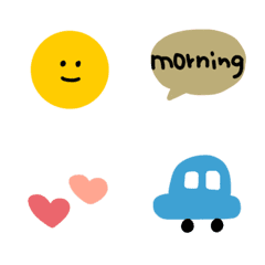 ◯やさしい毎日絵文字◯