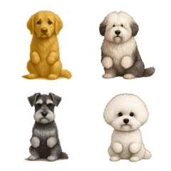 อีโมจิสายพันธุ์สุนัขหลากหลาย