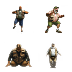 動く！リアクションおじさんズ