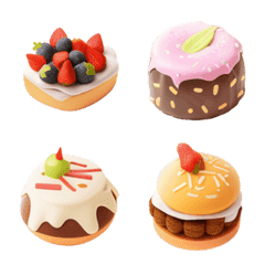 3D cutie food #6