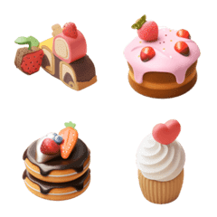 3D cutie food #1