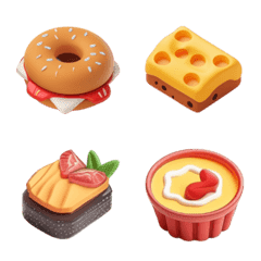 3D cutie food #10