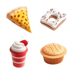 3D cutie food #15