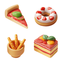 3D cutie food #11