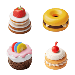 3D cutie food #12