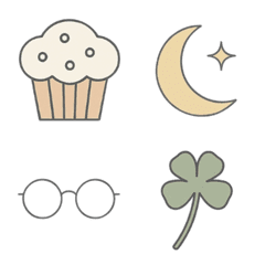 Nordic Minimal Icon Emoji