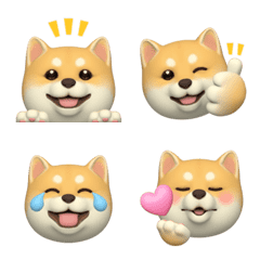 Moving Emoji! Shiba Inu 1
