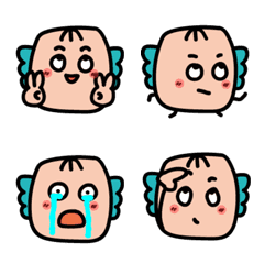 Easy-to-send emojis every day (Upataro)