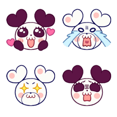 ハニワのクマパン絵文字