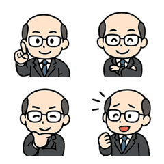 デフォルメ可愛い系ベテラン上司