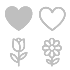 Cool Flower Heart