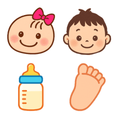 colorful赤ちゃん絵文字2
