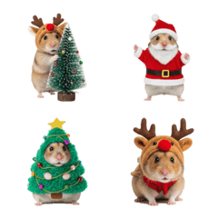 Christmas Hamster