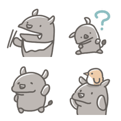 サイの日常色々絵文字