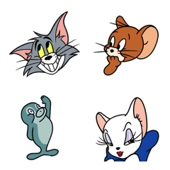 會動！湯姆貓與傑利鼠表情貼