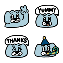 餃子猫ファミリーの絵文字-Dumpling Cat