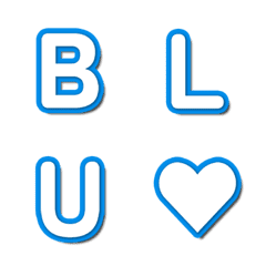 อักษรรายการทีวีสีน้ำเงินสุดคูล