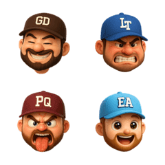 Baseball Player's face