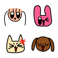 幼稚園児が描く絵の絵文字