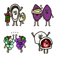 cute and easy to use food Emoji4