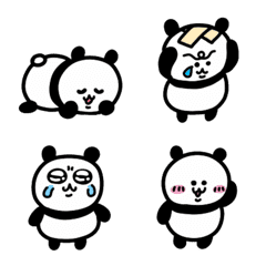 （ゆるゆる）パンダ絵文字２