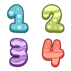 Number Emoji v21