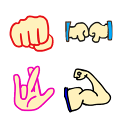 cute finger sign