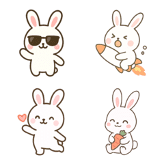 A unique cute rabbit