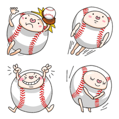 ラララ♫ベースボール絵文字